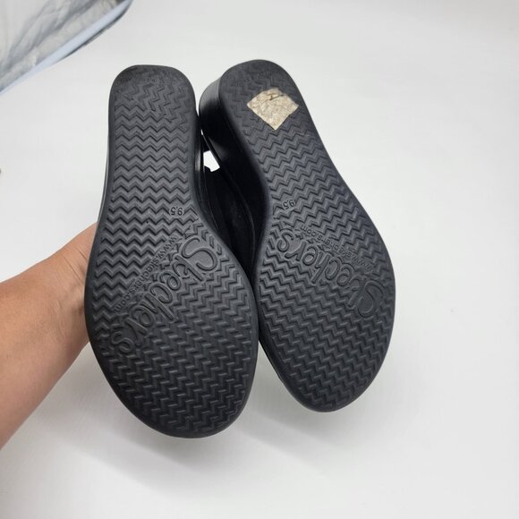 Skechers  RUMBLERS SPARKLE ON 38587 Sandals Black 9.5 - Picture 5 of 7